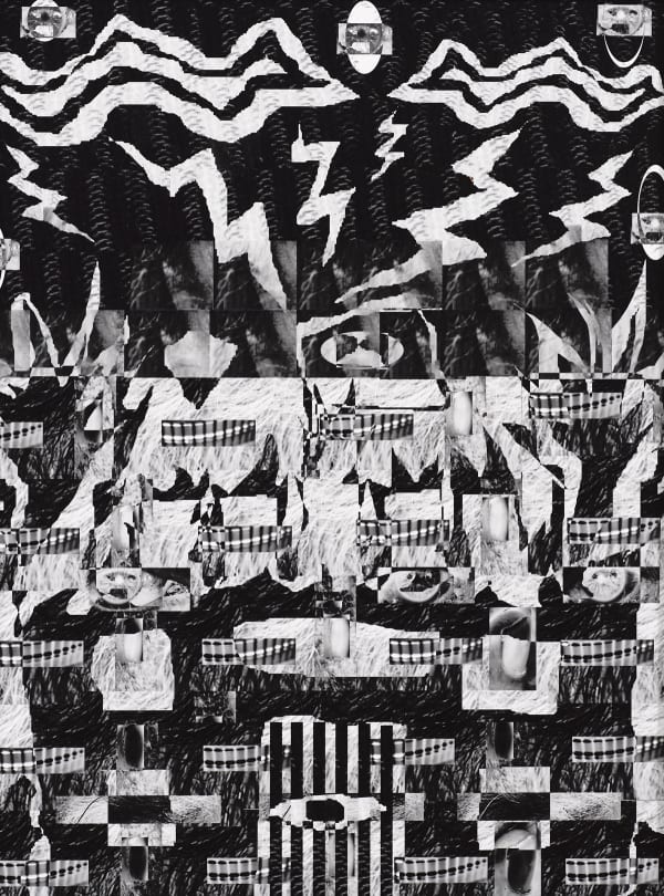 Richard Proffitt, It was dog clouds that set the castle on fire, 2017
