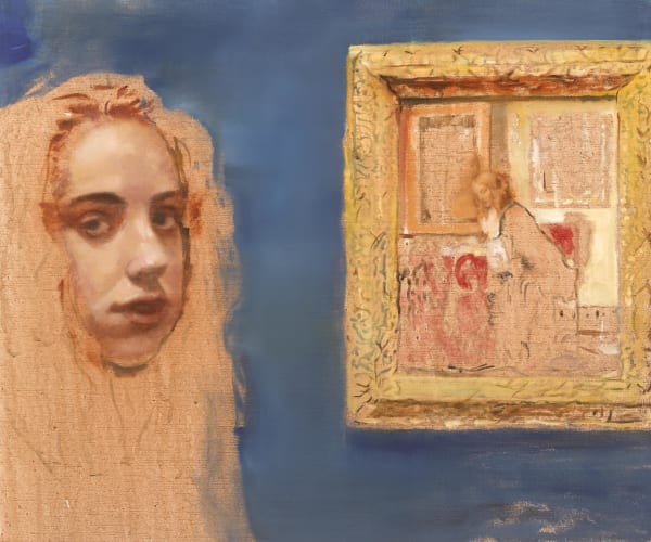Margaret Corcoran, An Enquiry II- Therese and The Metsu, 2019