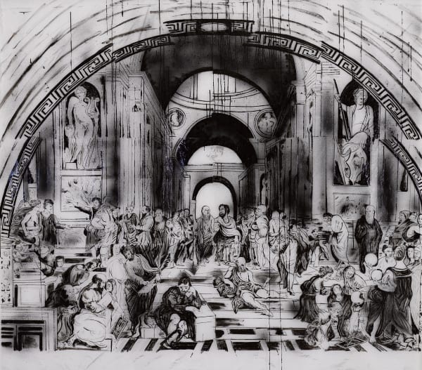 Michael Lyons, The School of Athens, 2021