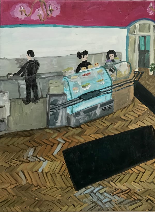 Kathy Tynan, Tired eyes wander , 2020