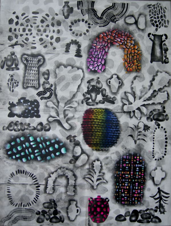 Vanessa Donoso López, Archeological layering VII, 2023