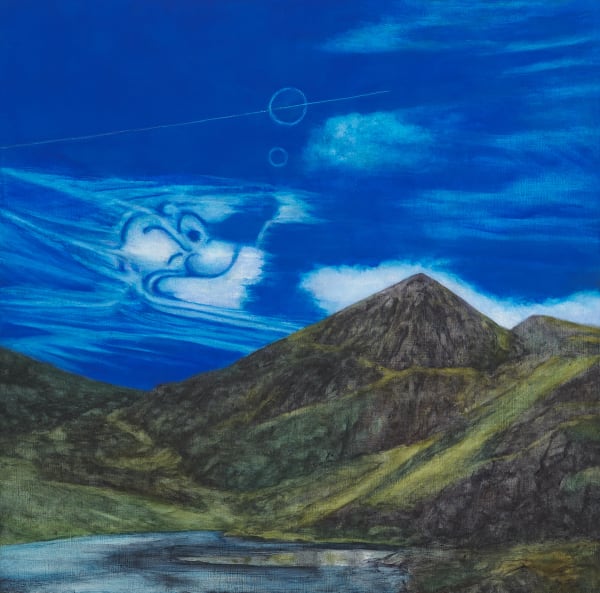 Nevan Lahart, Spaghetti Spinach Sky, 2016