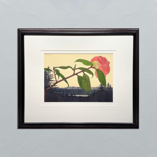 Art Hansen, Camelia at Dusk - 07