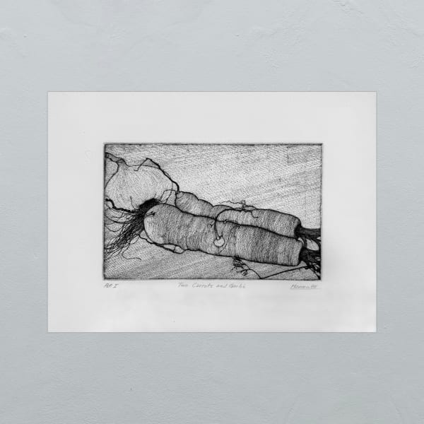 Art Hansen, Two Carrots and Garlic - 85 - AP I