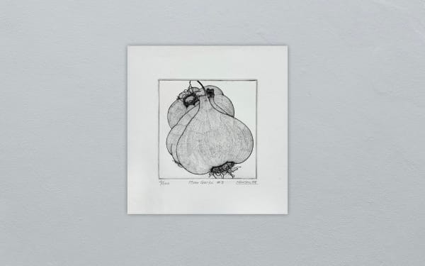 Art Hansen, Three Garlic #3 - 84 - 18 /100