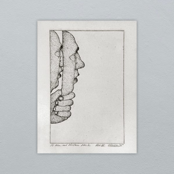 Art Hansen, A Man and his Own Mask - 75 - APIII