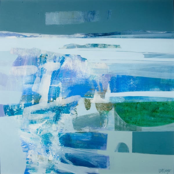 Lynn McGregor RSW Summer Islands acrylic 61cm x 61cm