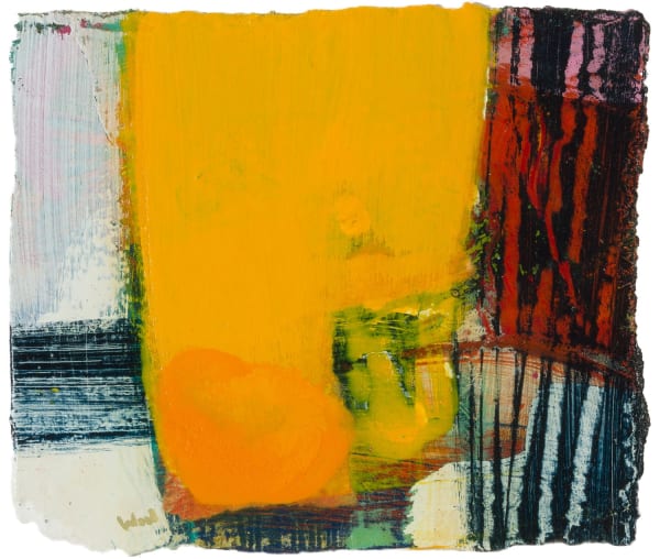 Christopher Wood RSW Memories of Summer, 2023 acrylic on board 20cm x 23cm (47cm x 49cm framed)