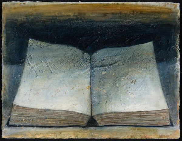 Peter White Book 5 acrylic and wax