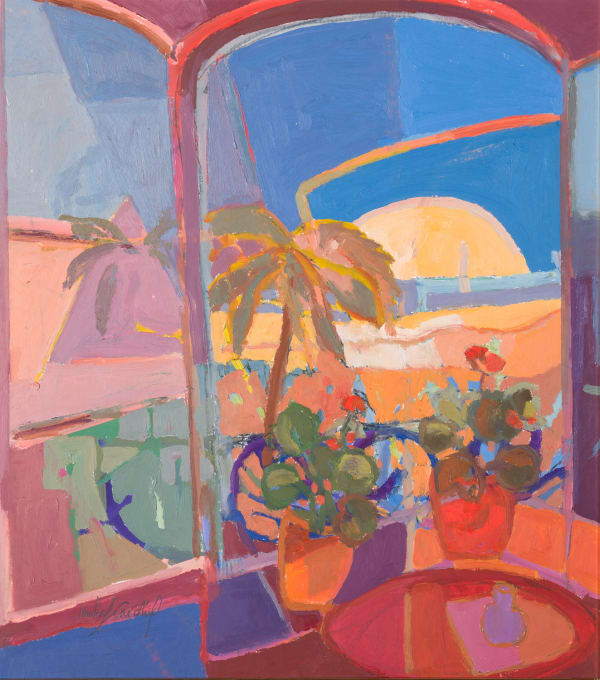 Catherine Imhof-Cardinal Antibe, 2020 oil on board 55 x 60 cm 21 5/8 x 23 5/8 in