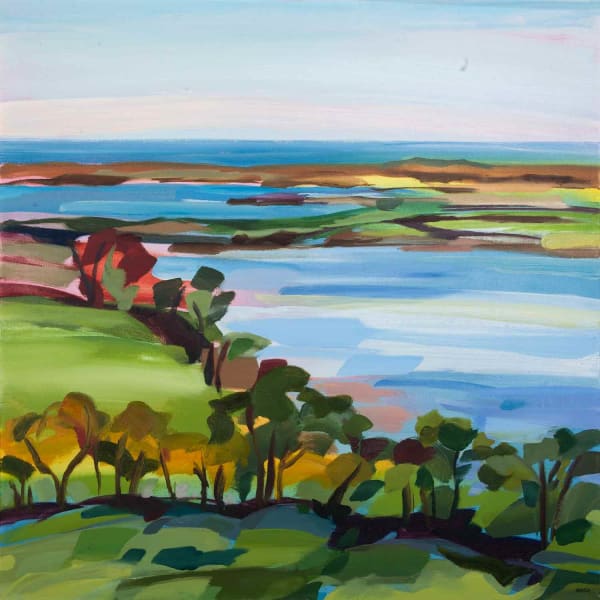 Shona Barr West Coast oil on canvas 91.4 x 91.4 cm 36 x 36 in