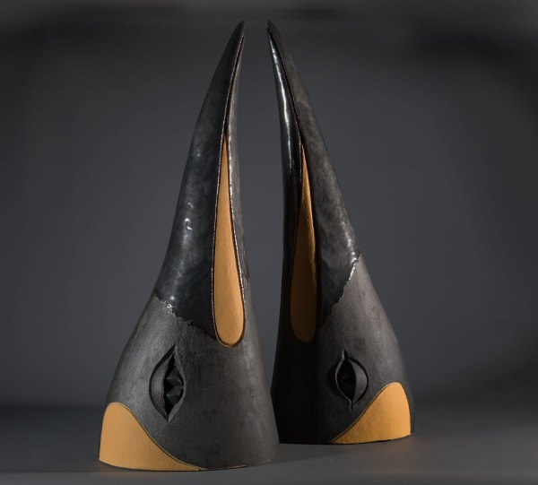 iLLONA MORRICE, Pair of King Penguins,Kilmorack Gallery