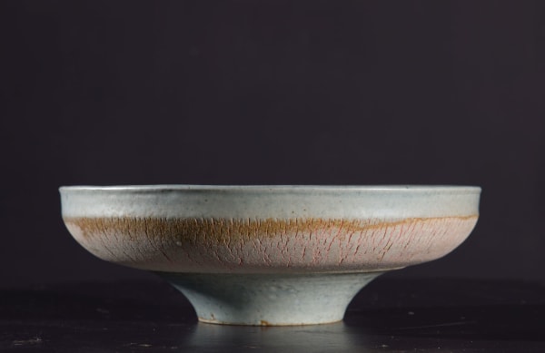 Allison Weightman Scorched Earth Bowl 3, 2022 ceramic 19cm diameter x 6cm