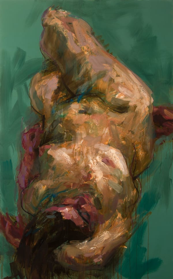 Alan McGowan Large Reclining Nude 1, 2019 oil on canvas 160cm x 100cm