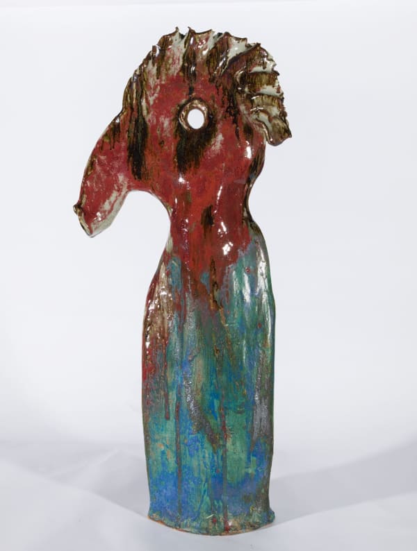 Lotte Glob Eriboll Creature ii, 2021 ceramic 86cm (h) x 38cm x 19cm