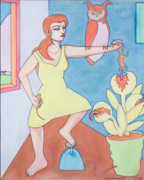 Adrian Wiszniewski - when the parot left the room