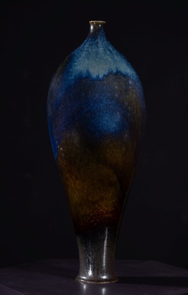 Allison Weightman Peaty Lochan, 2024 ceramic 58cm (h) x 23cm x 19cm