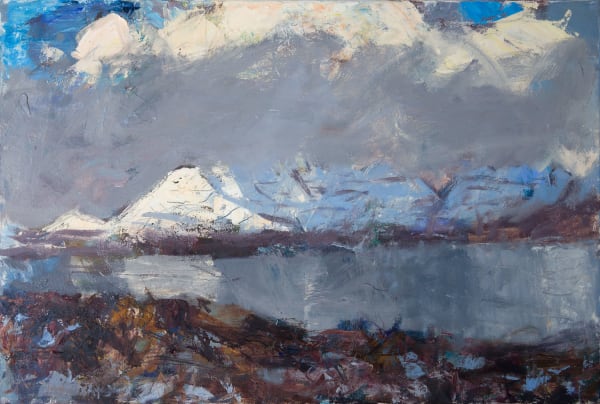 Allan MacDonald Aligin, stage left oil on canvas 60cm x 91cm