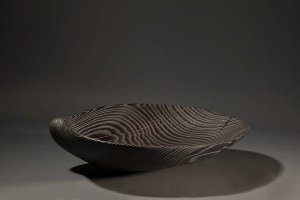 Duke Christie Shell form, 2020 ash 10cm x 34cm x 38cm