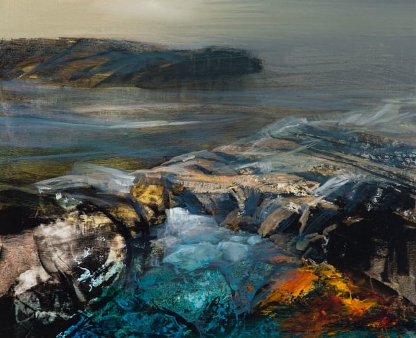 Beth Robertson Fiddes Reiff Study, 2020 mixed media 30cm x 37cm 12 x 15 in