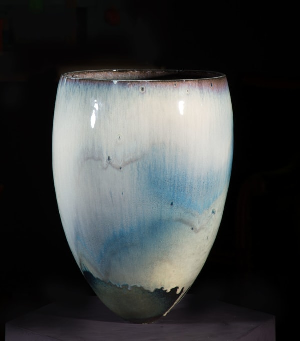 Allison Weightman Big Sky Pot, 2020 ceramic 49cm x 36cm diameter