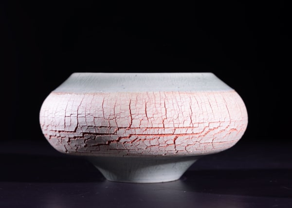 Allison Weightman Scorched Earth Vessel i, 2023 ceramic 7cm (h) x 13cm x 13cm