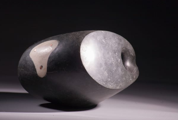 Steve Dilworth Deep Water, 2016 Harris stone, seabed water and whale bone 10cm high x 17cm x 12.5cm