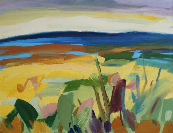 Shona Barr Lush Field oil on canvas 50.8 x 66 cm 20 x 26 in