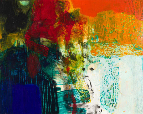 Christopher Wood RSW Evening Shadows, 2025 acrylic on panel 61cm x 76cm (81cm x 96cm framed)