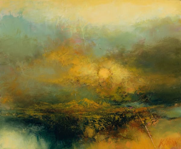 Kirstie Cohen Autumn Sun, 2024 oil on canvas 10" x 12" (29.5cm x 35.5cm framed)