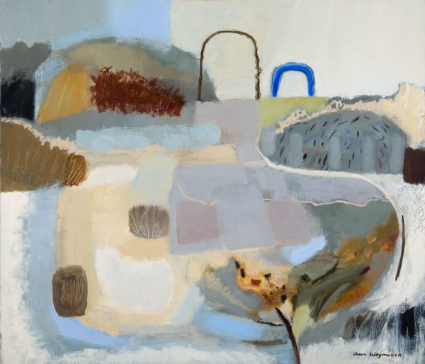 Ann Wegmuller RSW Garden Ready 2 oil on canvas 60cm x 70cm