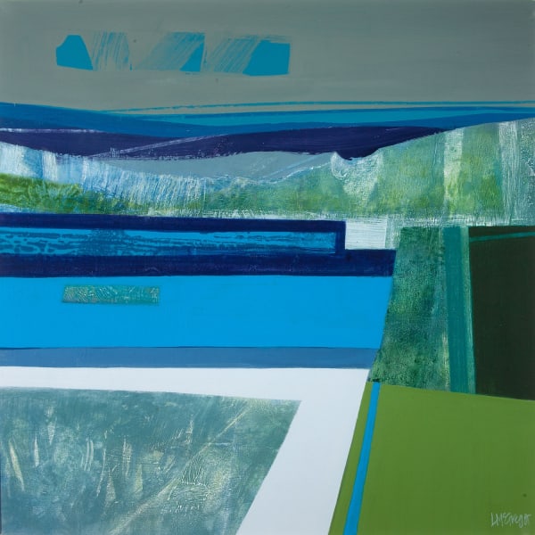 Lynn McGregor RSW West Coast Sea Grasses acrylic 58cm x 58cm