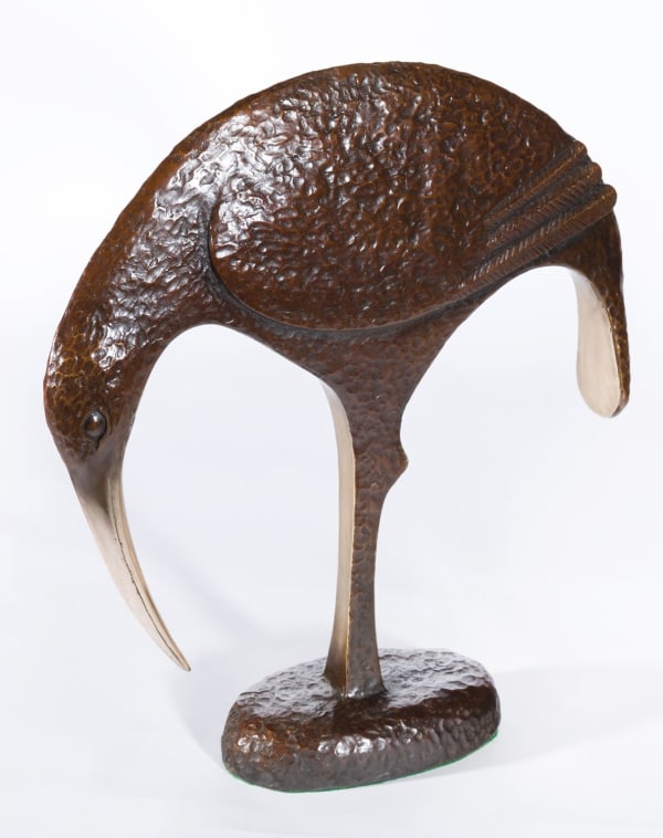 Illona Morrice Curlew bronze 40cm (h) x 35cm x 10cm