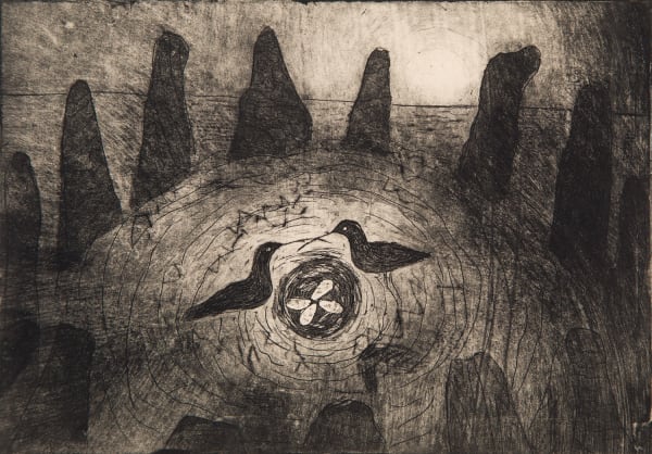 PAUL BLOOMER | nest | etching | kilmorack gallery