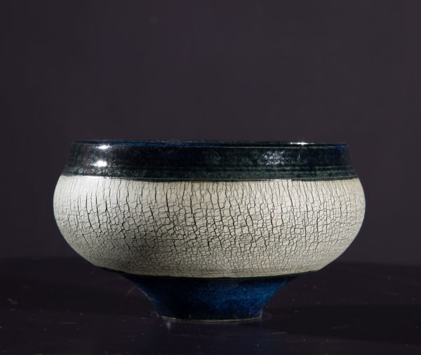Allison Weightman Scorched Earth Bowl 4, 2022 ceramic 15cm diameter x 9cm