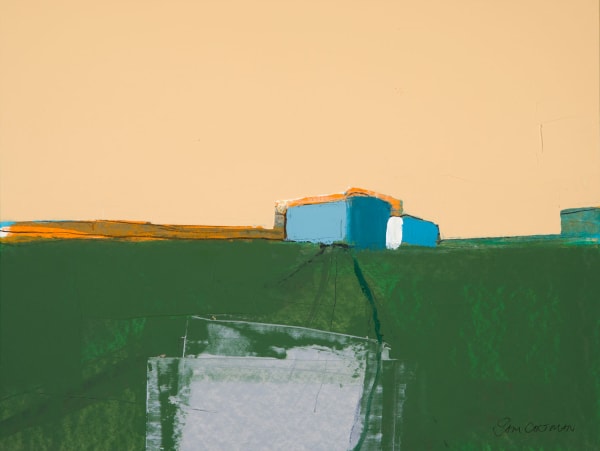 Sam Cartman Kinnell oil on board 31cm x 41cm