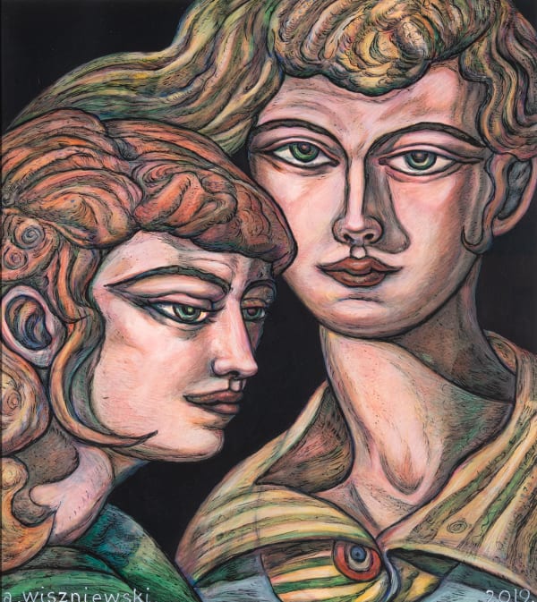 Adrian Wiszniewski, Two Revolutionaries