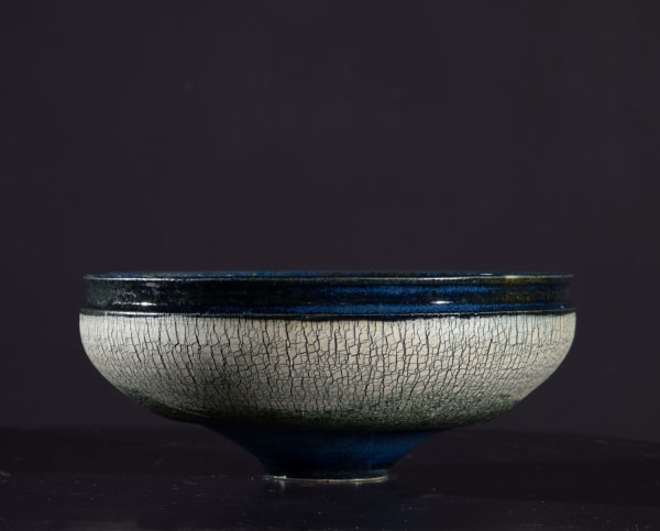 Allison Weightman Scorched Earth Bowl 2, 2022 ceramic 19.5cm diameter x 9cm