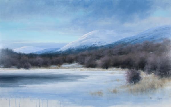 Carina Prigmore Solitude, 2021 acrylic on canvas 100cm x 160cm 105cm x 165.5cm