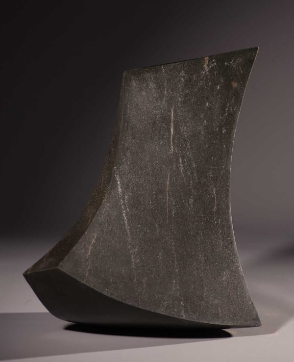 Steve Dilworth Rocking Stone dunite 24cm x 22cm x 14cm