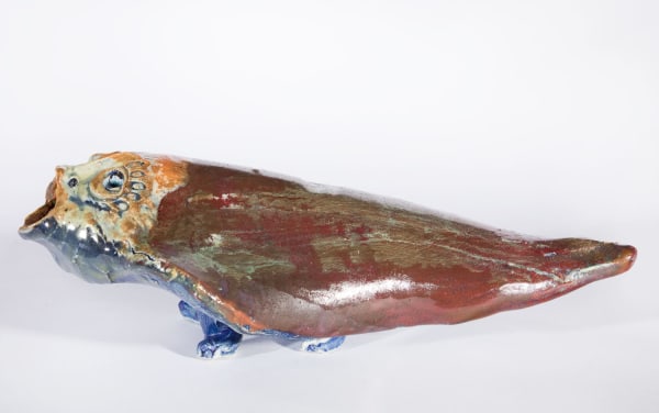 Lotte Glob Ooh-la, 2022 ceramic 13cm (h) x 39cm x 20cm