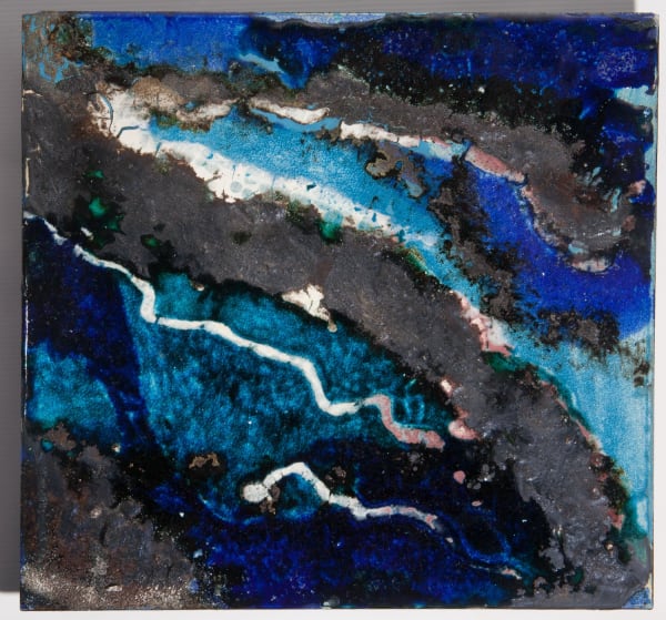 Lotte Glob Seascape - stormy sea ceramic 36cm x 36cm