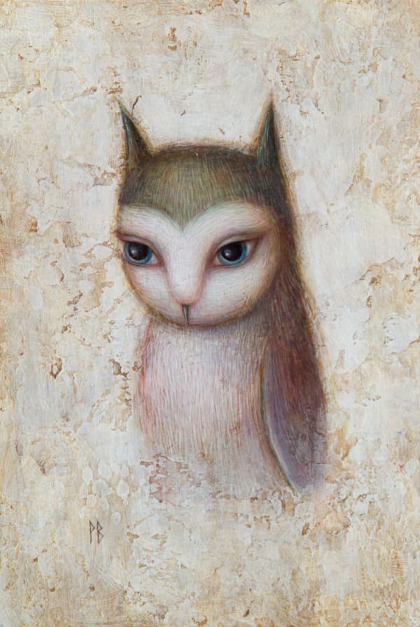 Paul Barnes Blue Eyed Owl