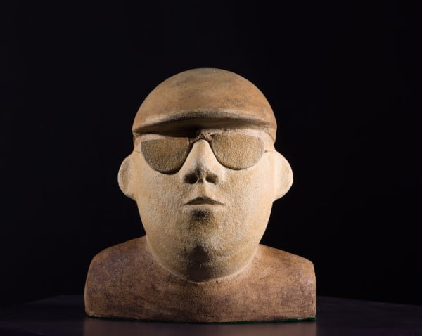 Illona Morrice Someone's Dad, 2025 ceramic 25cm (h) x 24cm x 18cm