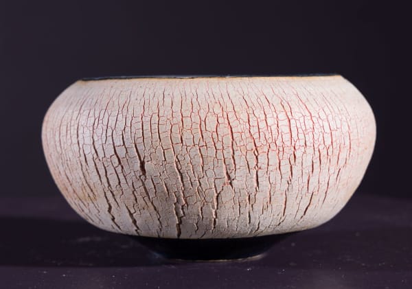 Allison Weightman Blue Pot i, 2024 ceramic 8cm (h) x 14cm x 14cm