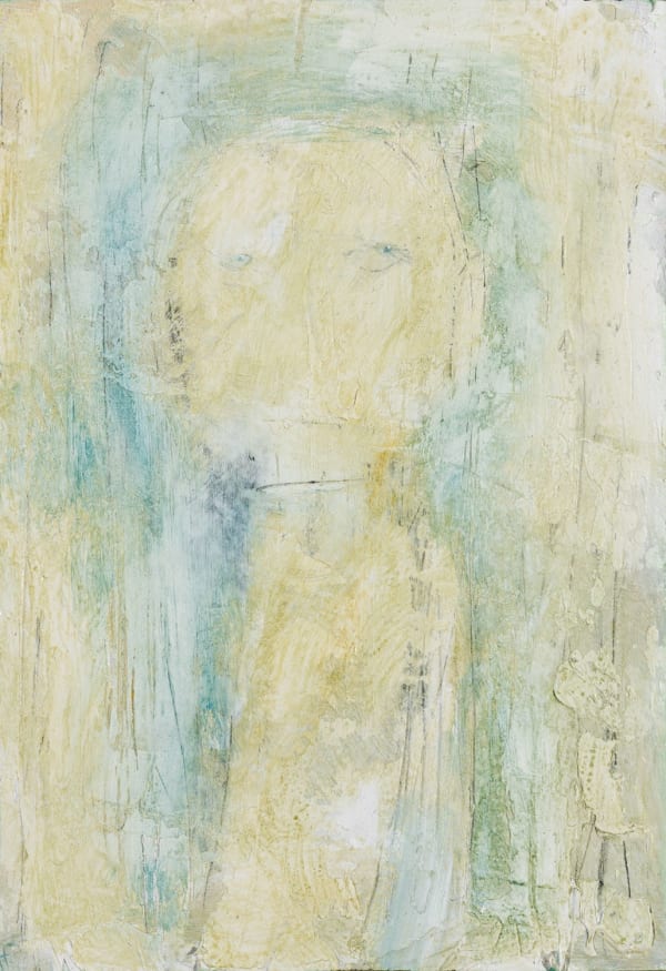 Henry Fraser Haunted Shower Curtain acrylic on board 21cm x 15cm
