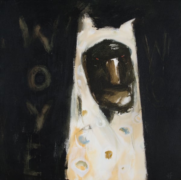 Henry Fraser Incantation acrylic on canvas 60cm x 60cm (70cm x 70cm framed)
