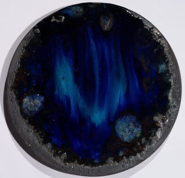 Lotte Glob Northern Lights, 2023 ceramic 39cm diameter