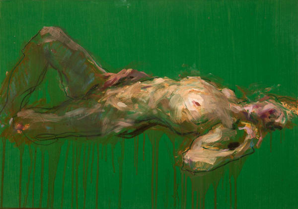 Alan McGowan, Reclining Figure on Green