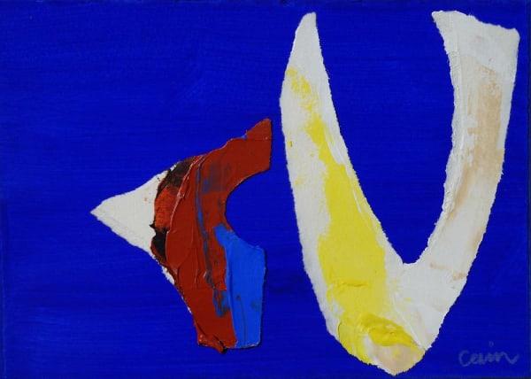 Patricia Paolozzi Cain View near Milnton, 2015 mixed media 15cm x 21cm